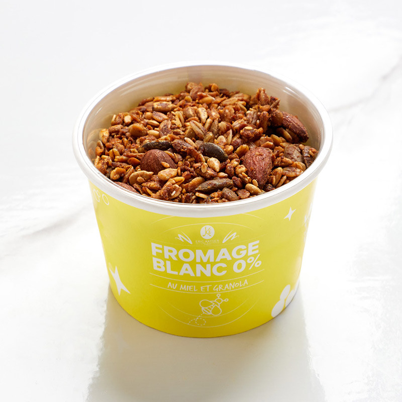 FROMAGE BLANC, MIEL ET GRANOLA