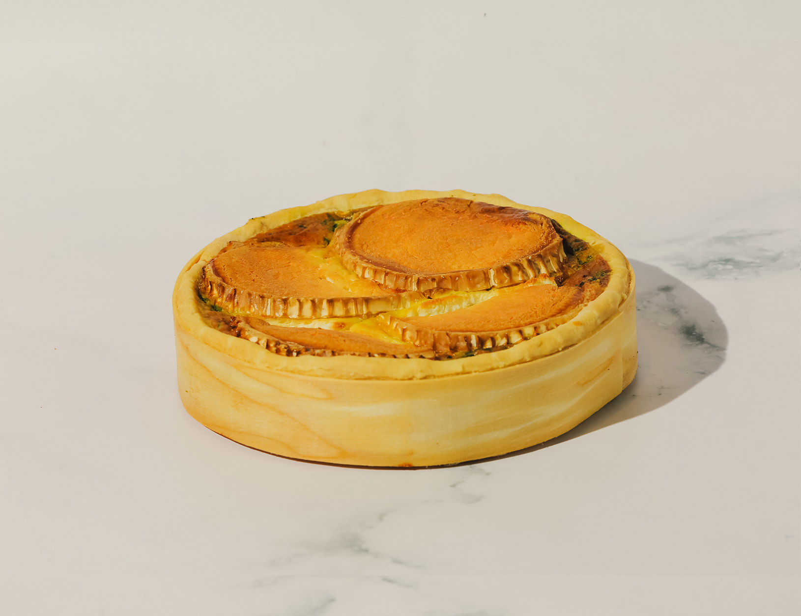 Quiche chèvre épinard format 4 personnes