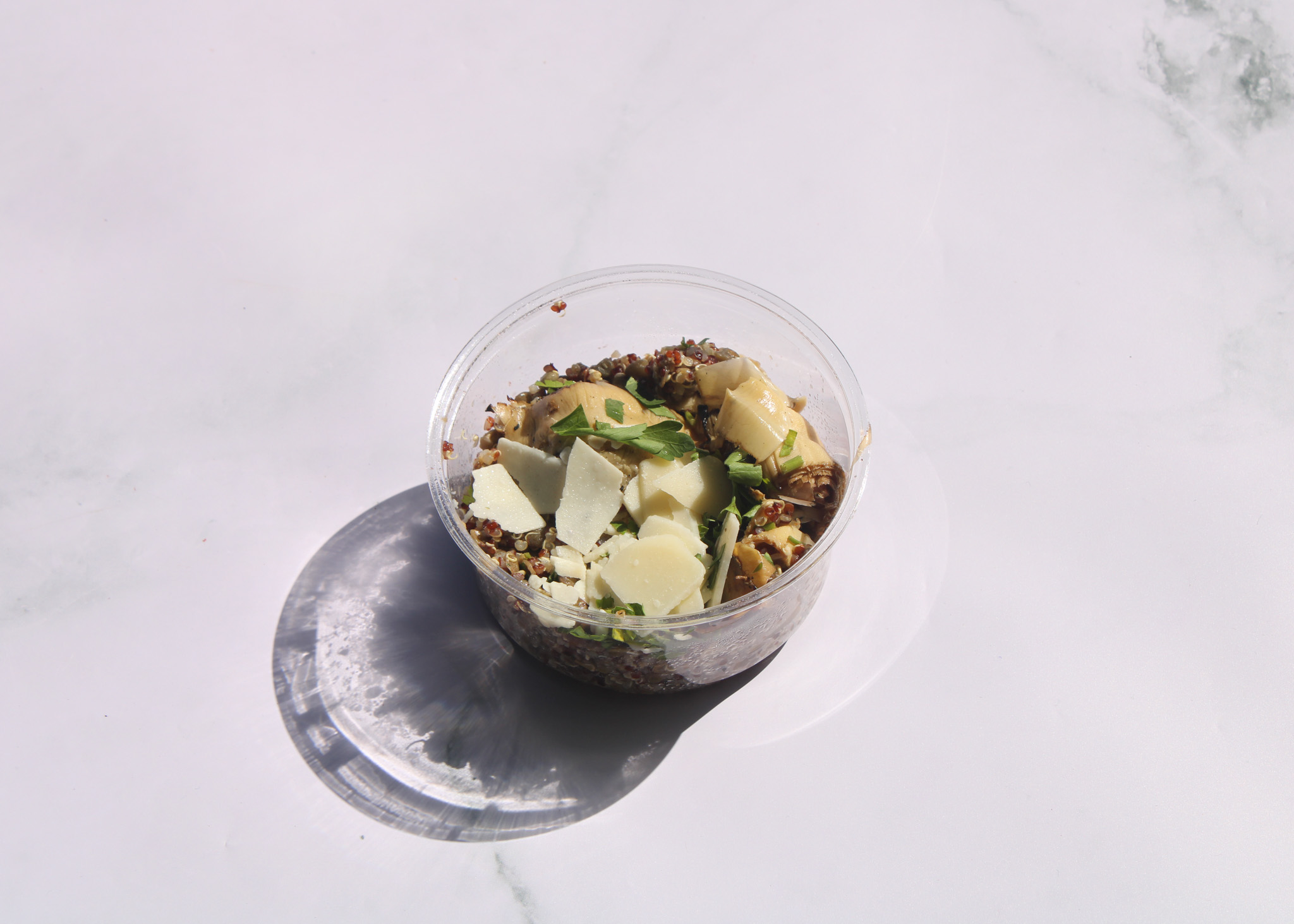 PETITE SALADE LENTILLE QUINOA ARTICHAUT